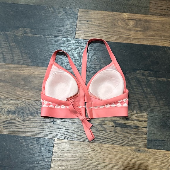 Pink Checkered Bikini Set - Picture 2 of 2